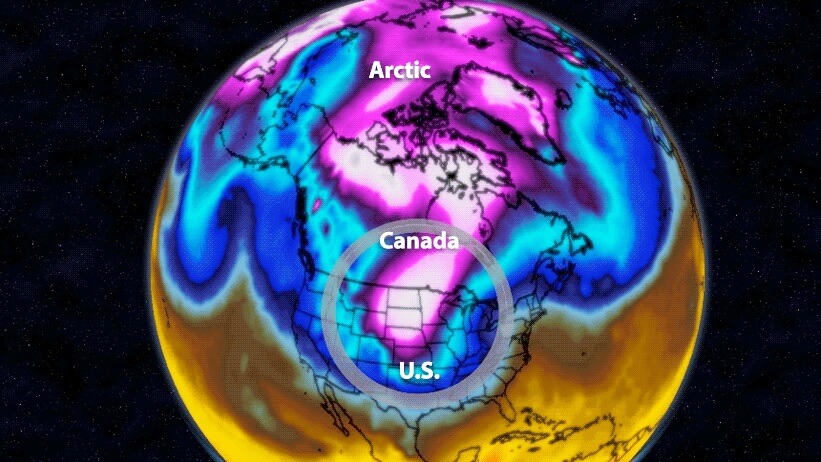 Arctic Blob Winter Storm