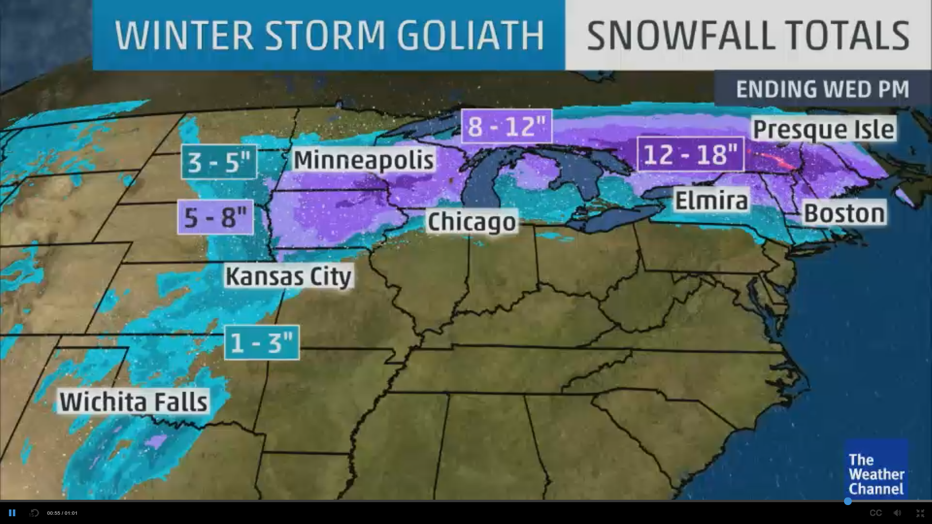 winter storm snow fall totals